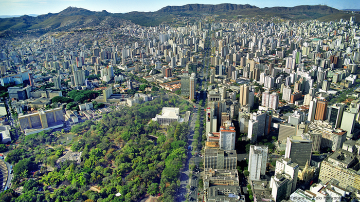 Vista aérea de Belo Horizonte