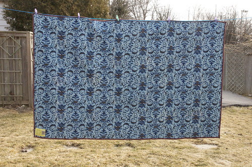 Quilt back - Jennifer Paganelli