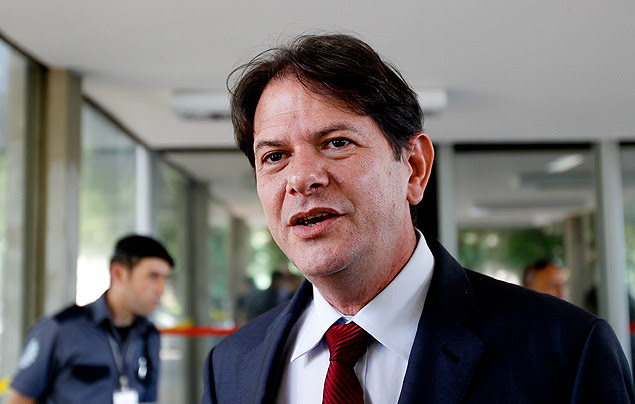 O governador do Ceará, Cid Gomes, em Brasília