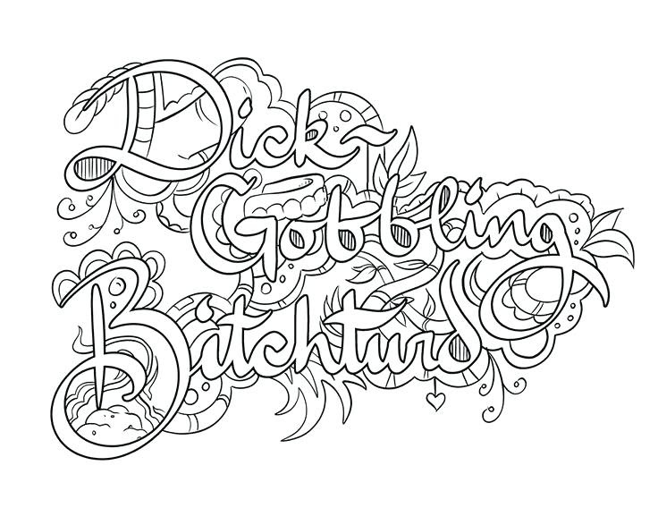 Download Coloring Pages For Adults Words at GetColorings.com | Free printable colorings pages to print ...