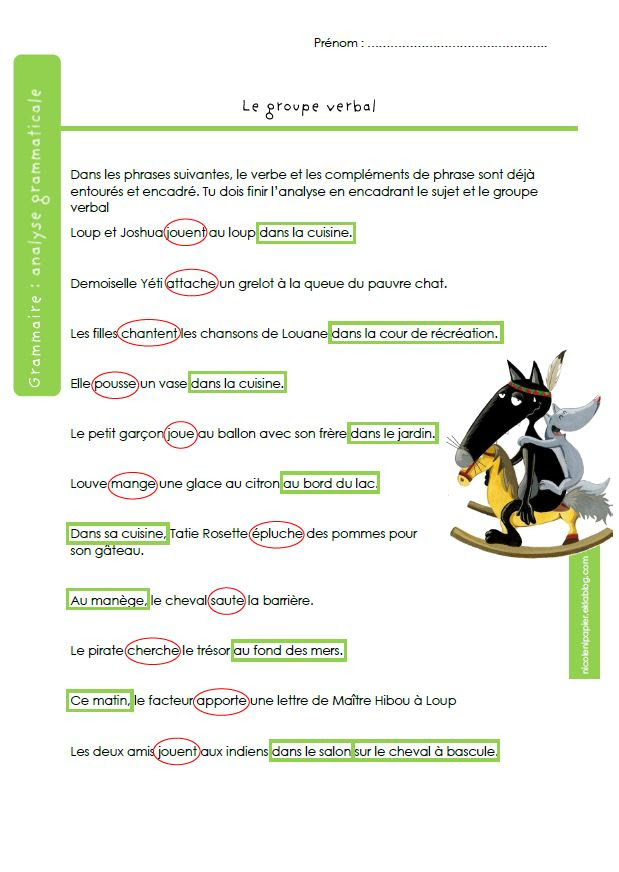 Francais 4h Page 6 Nicole Ni Papier