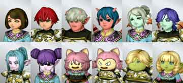 美容院 髪型 髪の色 目の色 ドラクエ10 Dq10攻略web