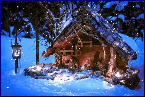 Gif animé de Noël pour SMS - CARTE DE VŒUX SMS GRATUITE