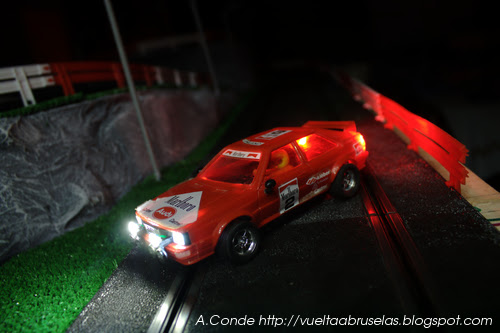 Slot cars lights