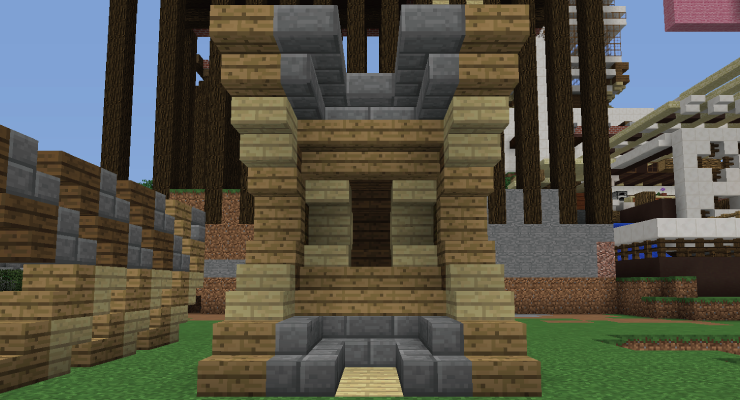 階段ブロックの使い方と実例 建築するなら絶対に知っておきたいアタリマエのこと マイクラモール