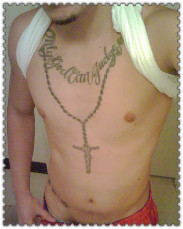 Tagged: God, tattoo, Jesus, Christ, evangelism, body art, judgment, 