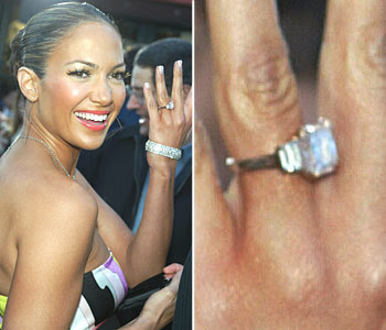 Jennifer Lopez Pink Diamond Ring