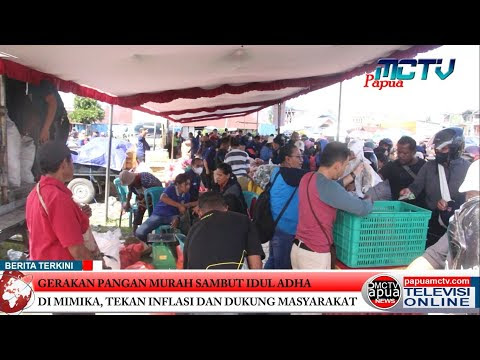 Gerakan Pangan Murah Sambut Idul Adha di Mimika, Tekan Inflasi dan Dukung Masyarakat