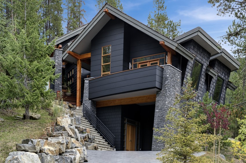 Modern Rustic Homes with Black Exteriors Mountain Modern Modern Rustic Homes with Black Exteriors Mountain Modern