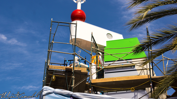 Disneyland Resort, Disneyland, Tomorrowland, Buzz, Lightyear, Astro, Blaster, Facade, Refurbishment, Refurbish, Refurb