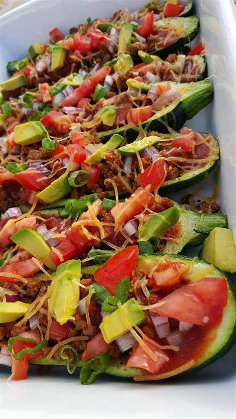 zucchini boat recipe ground beef
