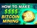 How To Make Money From Bitcoin Mining - Make Money with MINING Bitcoin! How much can I earn on ... - Miners are rewarded bitcoin whenever they add a new.