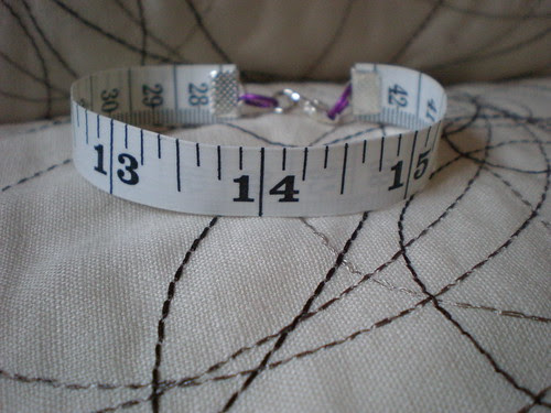 Valentine Tape Measure Bracelet