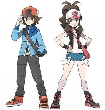 今思うとポケモンbwの主人公 神デザイン げぇ速