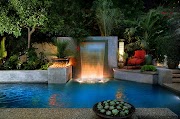 15+ Modern Backyard Waterfall Designs