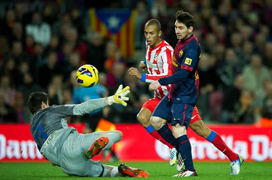 Barcelona meet Atletico Madrid in La Liga's top-of-the-table clash... but will Messi miss the cut?