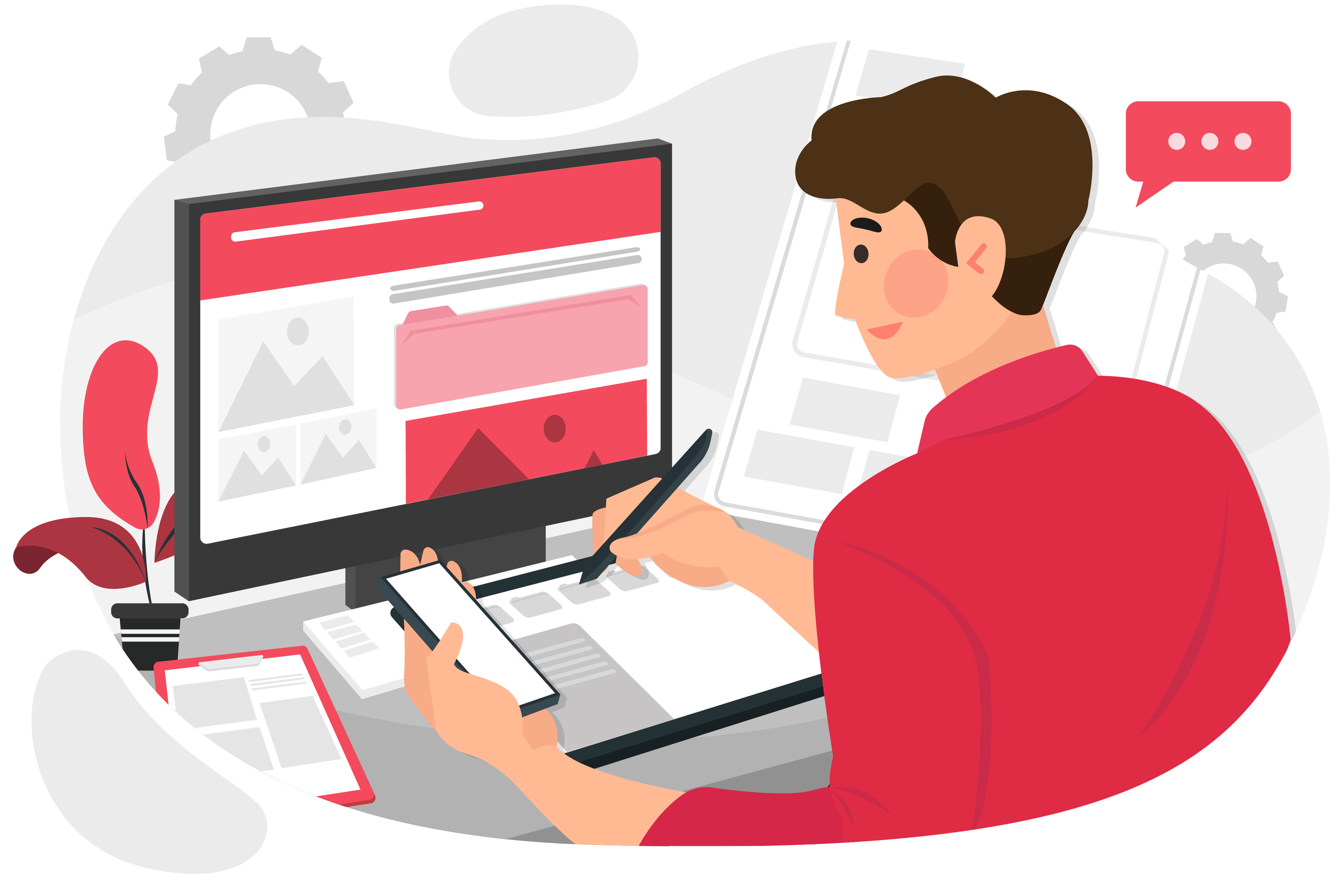 blog page design