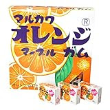 丸川製菓 ビッグサイズオレンジガム 6粒×25個