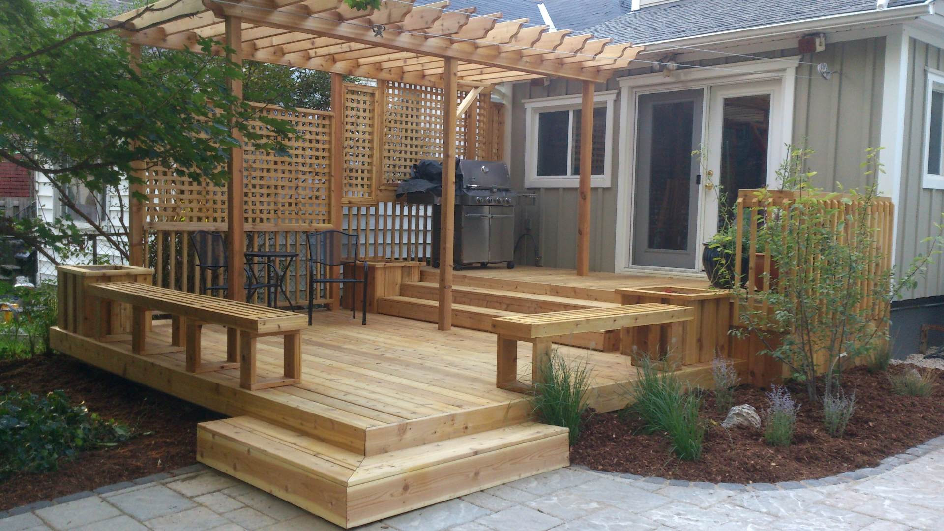 Work gt; New Deck  Old South Landscape Professionals