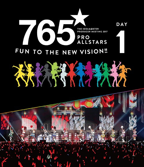 Cdjapan The Idolm Ster Idolmaster Producer Meeting 17 765pro Allstars Fun To The New Vision Event Blu Ray Day1 V A Blu Ray
