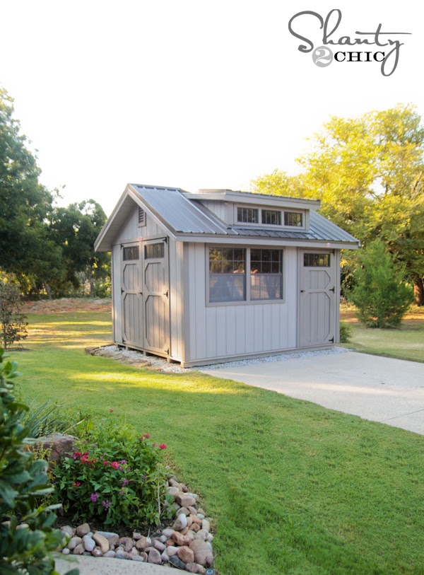 LOVE this storage shed! | Outdoor Ideas | Pinterest
