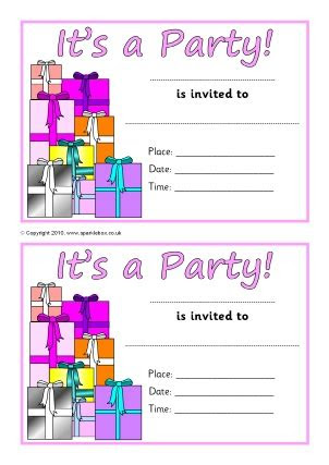 invitation writing frames  printable page borders ks