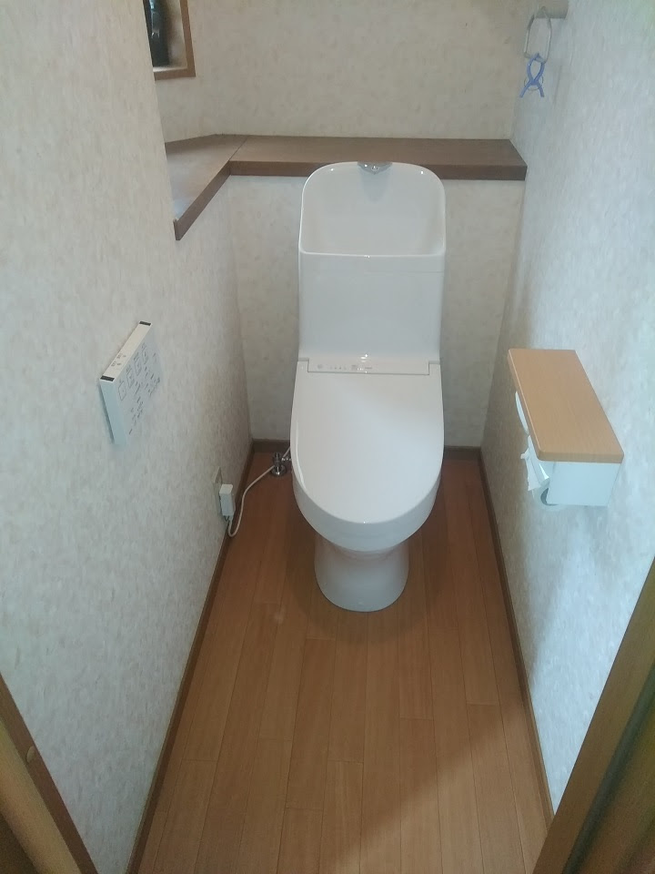 地域最安値 ｔｏｔｏウォシュレット一体型便器 工事費込みで 110 000 税込 練馬区 杉並区 武蔵野市の内装 水回り トータルリフォームのことなら不来方テクノ