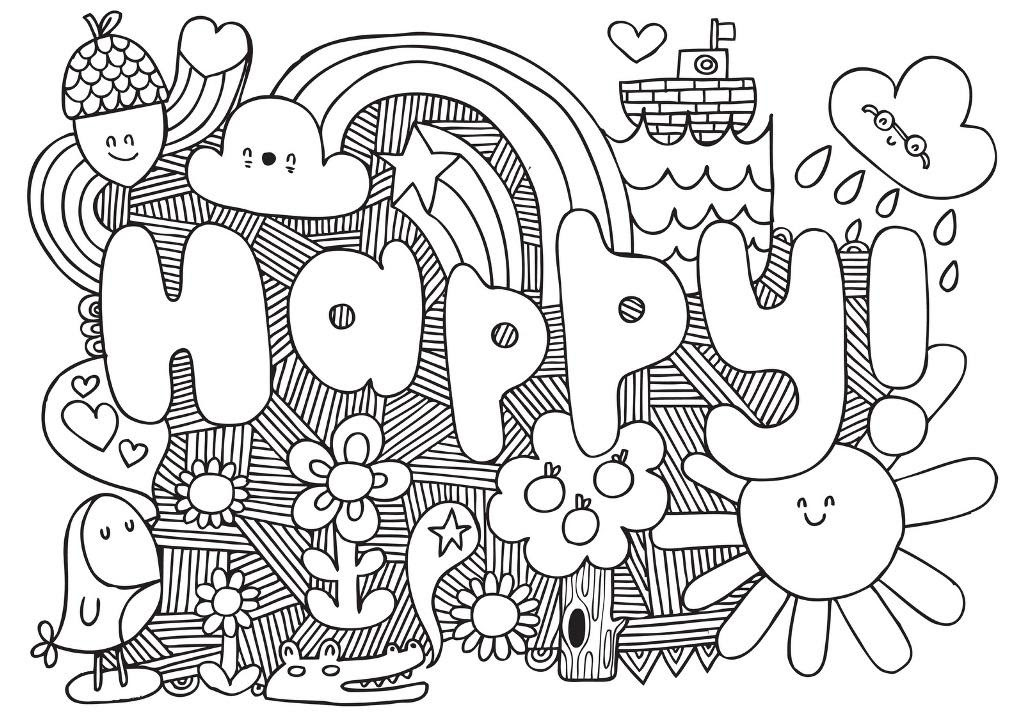 free geometric animal coloring pages kids download free