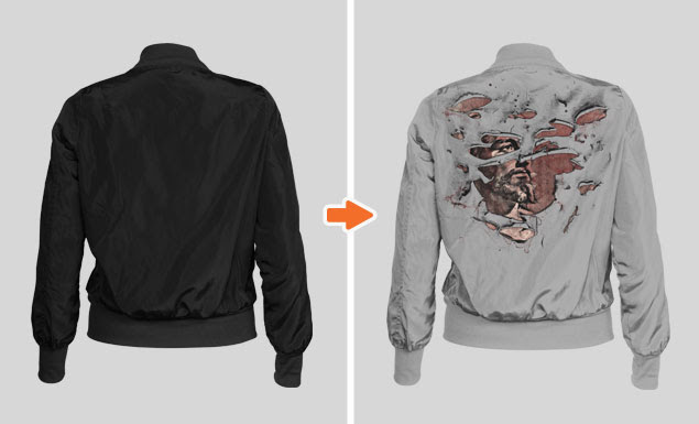 Download Bomber Jacket Mockup Templates