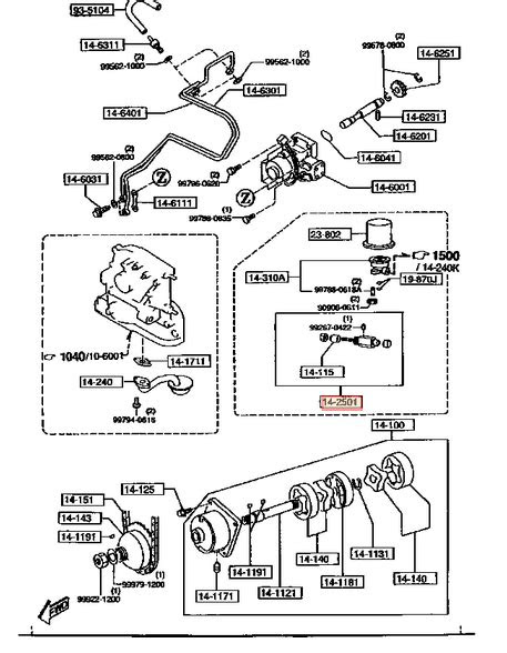 GENUINE MAZDA RX7 RX-7 FD3S 13B ROTARY REAR OIL PRESSURE