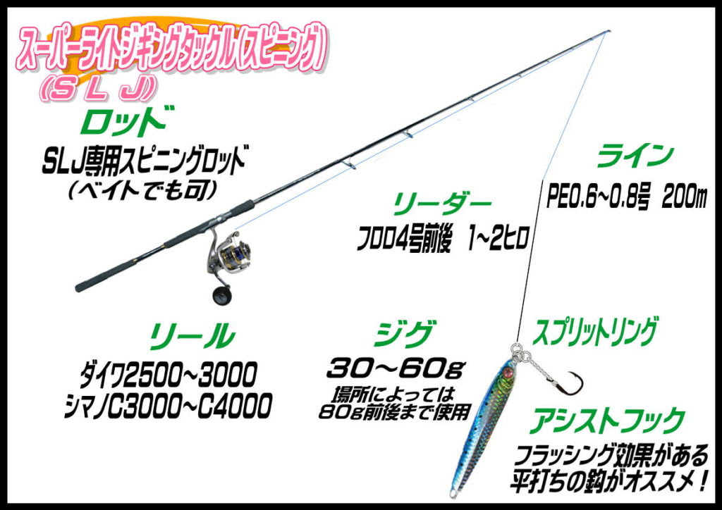 スーパーライトジギング ｓｌｊ 釣り具レジャー用品専門店 アングラーズ Anglers