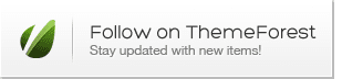 Follow me on themeforest