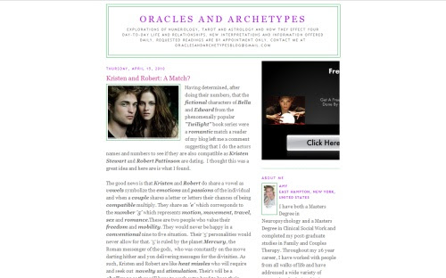 Oracles and Archetypes