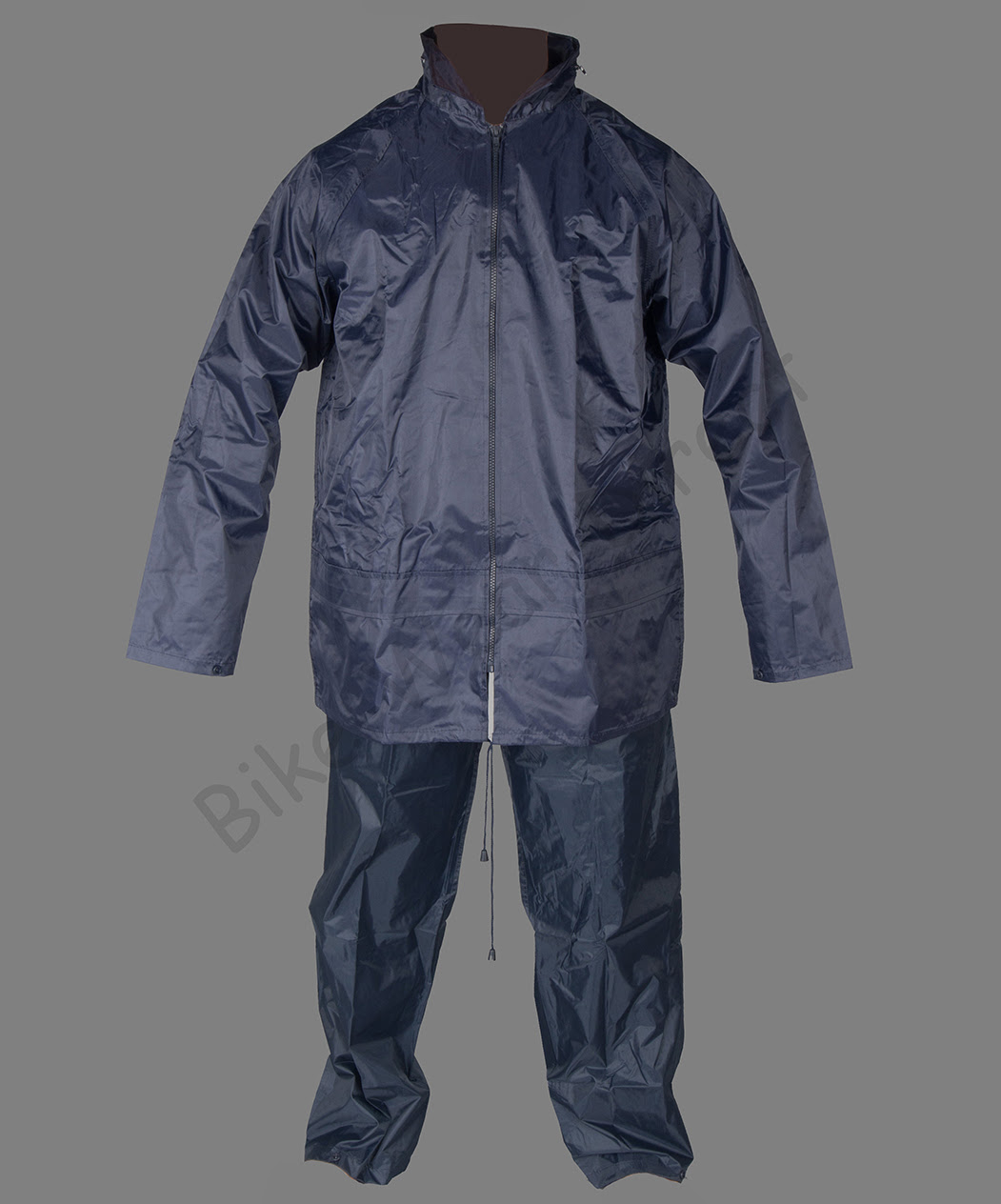 Navy Waterproof Rainsuit Over Jacket & Trousers Set For Motorcycle    waterproof over jacket motorcycle