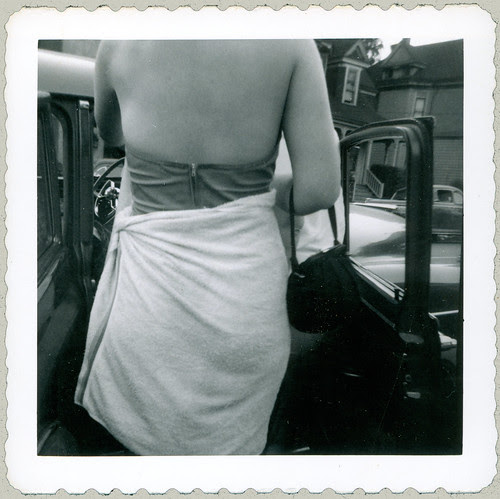 back and towel