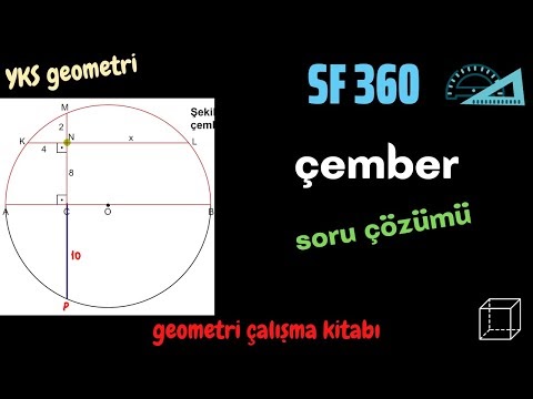 360 Çember📣Uzunluk - Soru çözümü🔆Karekodlu döküman🔆YKS Geometri-KPSS-DGS-ALES