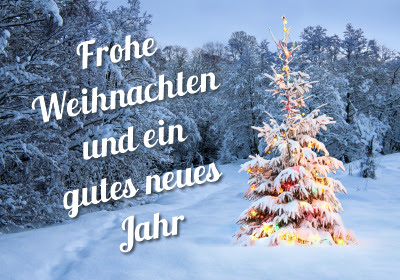 Digital Postcard Bild Frohe  Weihnachten  und  ein  gutes  