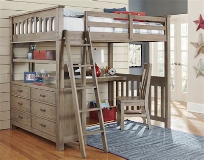 Designing A Desk Bunk Bed With A Relaxed English Language And Silo Structure