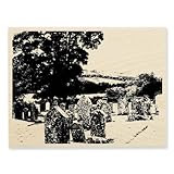 Stampendous Wood Handle Stamp, Graveyard Image