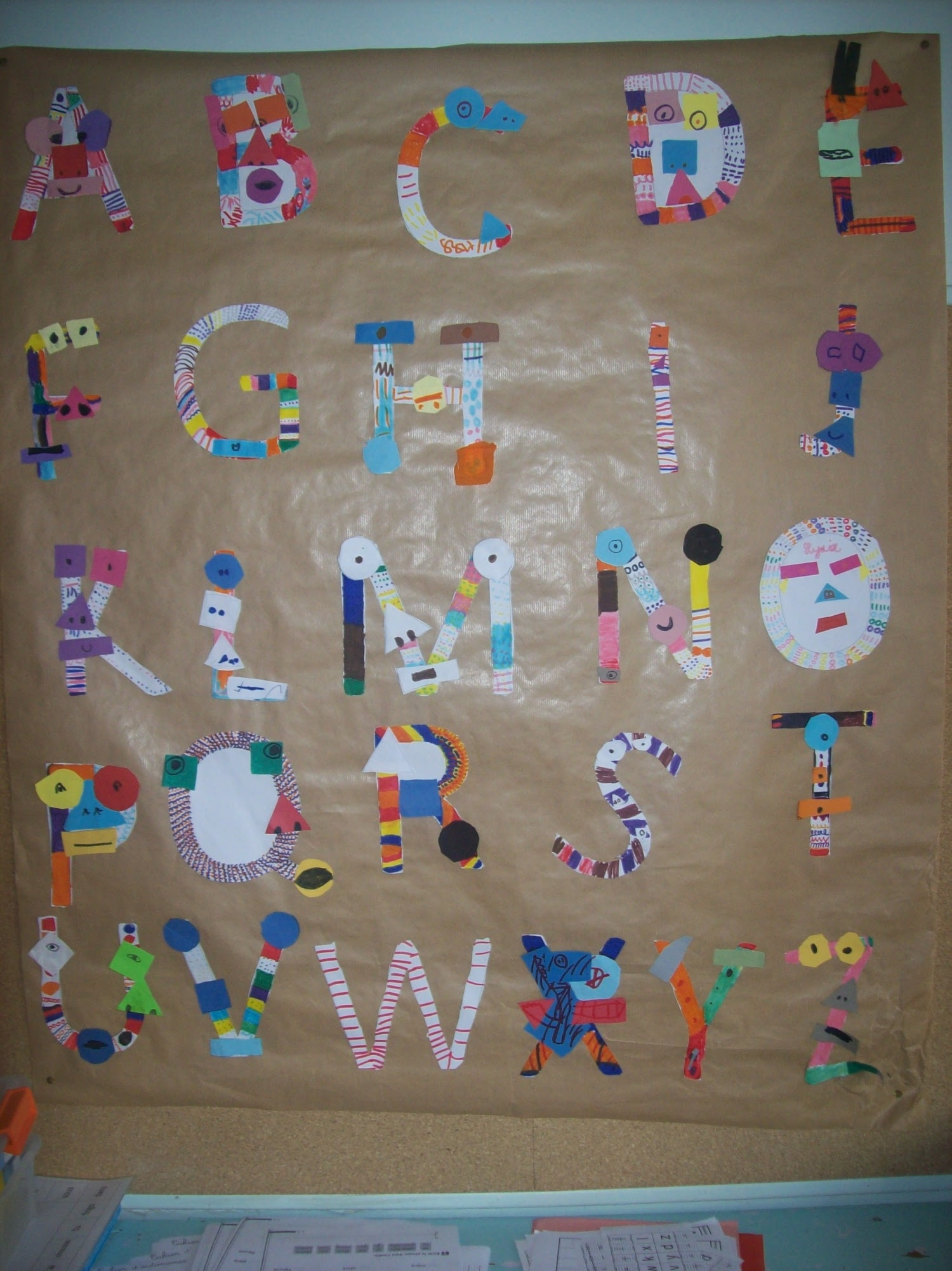 Arts visuels - L'école de Julie
