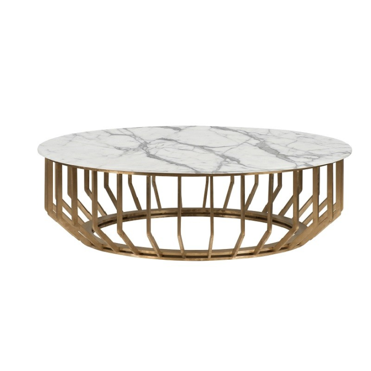 Modern Round Marble Coffee Table Manufacturers Suppliers Factory Wholesale Price Modern Round Marble Coffee Table Unisun Stone