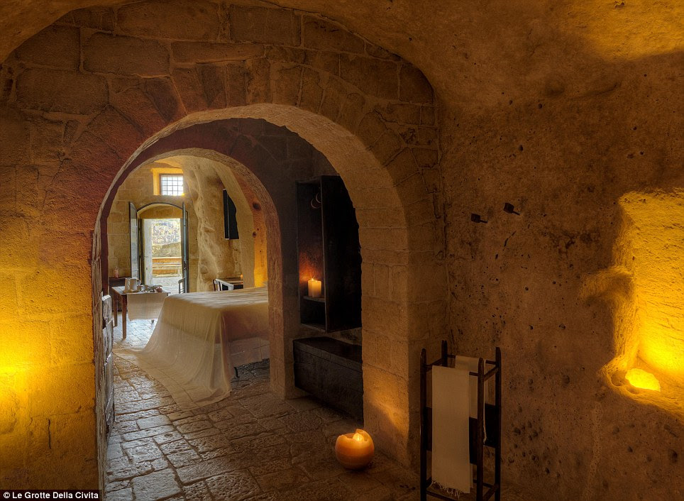 Back to basics: The only decor in the hotel is free-standing, meaning it will not permanently alter the historic caves
