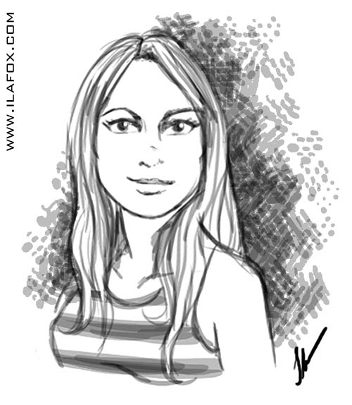 teste desenho preto e branco tablet cintiq wacom, dicas para ilustradores,