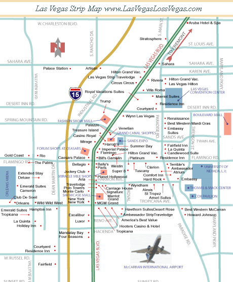 map las vegas strip 2011. las vegas strip map. map las vegas strip 2011. las