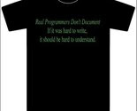 Real Programmers T-Shirt Funny S M L XL