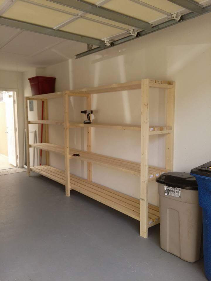 Ana White Garage shelving unit - DIY Projects