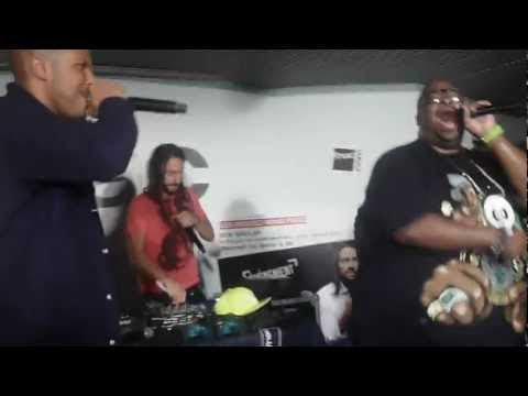 Bob SInclar, Big Ali, et Gilbere FortÃ© n5- Fnac des Halles - 1/02/2012