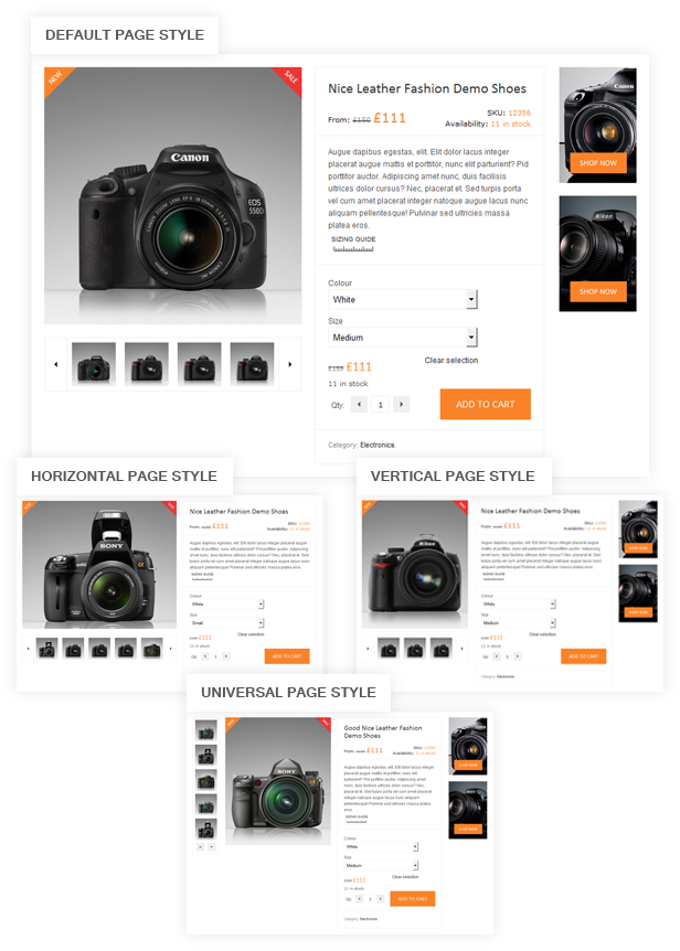Product Page XMarket 