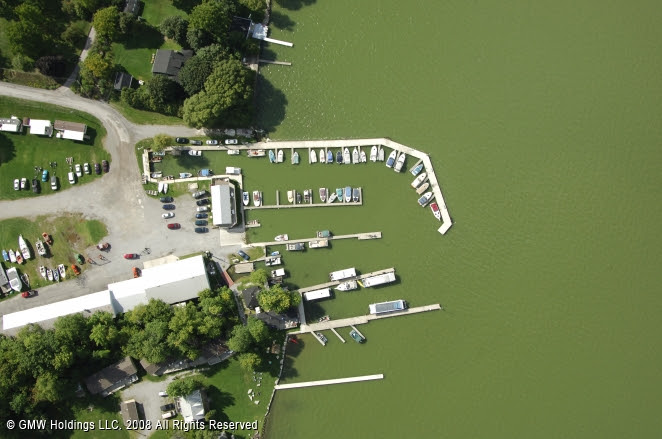 Harris Boat Works in Gore's Landing, Ontario, Canada