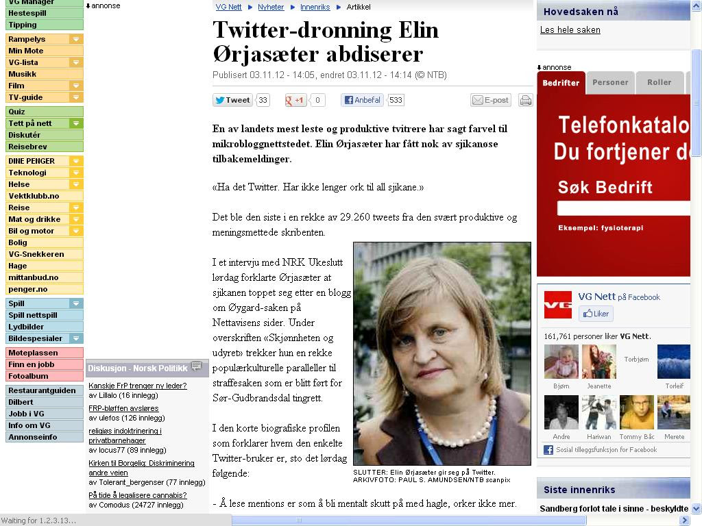 skjønner at ga seg på twitter